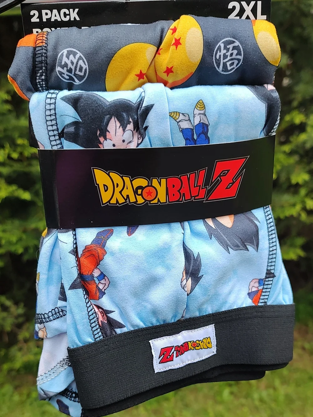 Dragon Ball Z Men's Boxer Briefs, 2-Pack, Sizes 2XL Bioworld